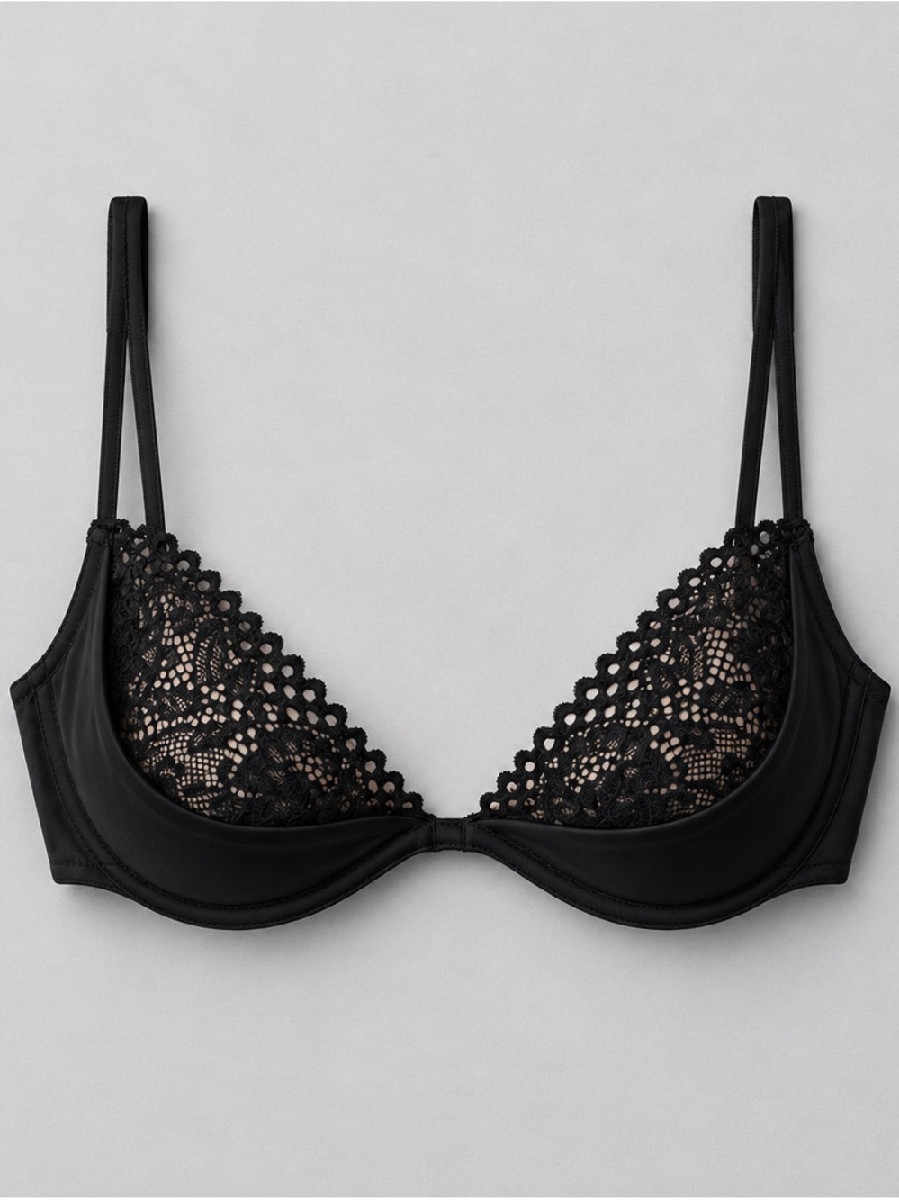La SENZA Black Lace Underwire Bra - Fits like 34C